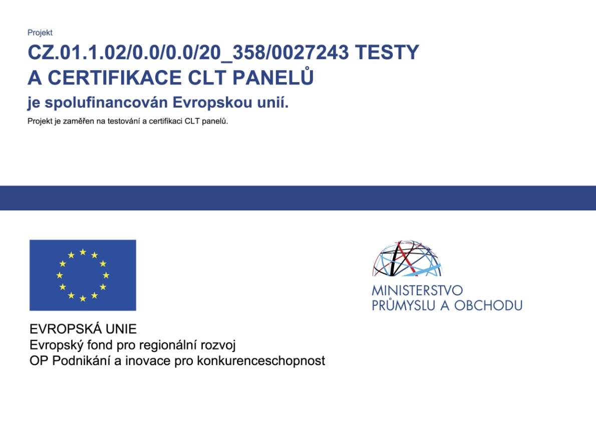 Certifikace CLT panelů