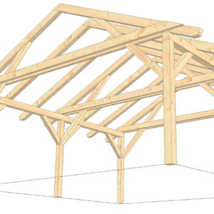 Dřevěná konstrukce CAD