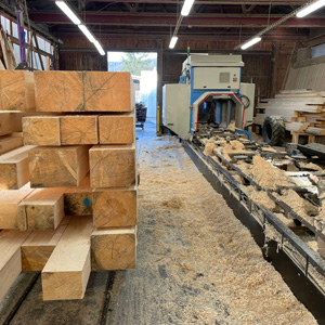 Výroba dřevěné konstrukce